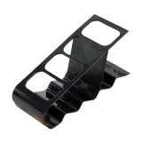 Suport de Birou, din Plastic, pentru Telecomenzi, Telefoane, 18 x 7 x 9 cm, Negru