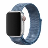 Cumpara ieftin Curea din material textil, nylon Edman pentru Apple Watch 1/2/3/4/5/6/7/8/9/SE/Utra, 38/40/41 mm, Albastru