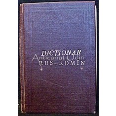 Dictionar Rus-Roman