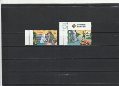 ROMANIA 2023 LP 2414 CERCETASII ROMANIEI SERIE MNH NESTAMPILATA foto