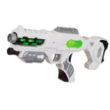 Arma de jucarie Spatiala cu sunet si lumina, ATU-089668, Plastic, Oem