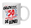 Cana alba personalizata &quot;Nu fi gelos ...&quot;, INOVATIX&reg;. 330ml, Oem
