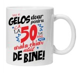 Cana alba personalizata &quot;Nu fi gelos ...&quot;, INOVATIX&reg;. 330ml