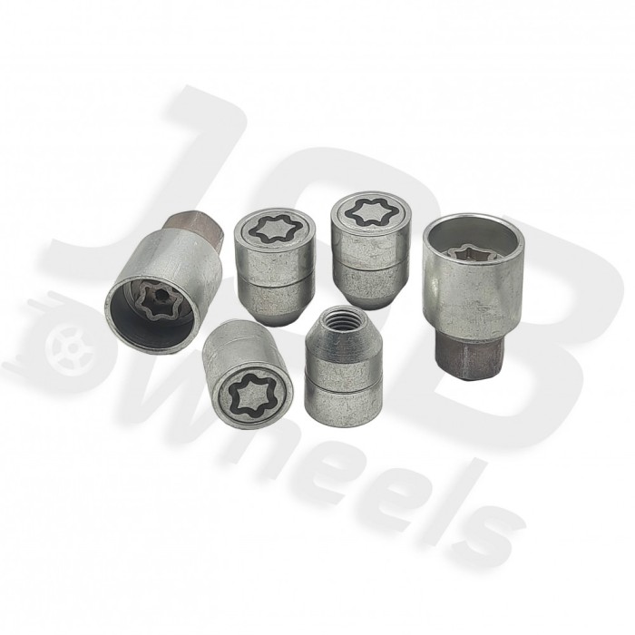 Set piulite antifurt Starlock M12x1.5 HA/E cu 2 chei