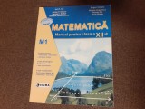 MATEMATICA MANUAL PENTRU CLASA A XII A M1 ION D ION BORIS SINGER