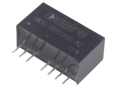 Convertor DC/DC 3W, 4,5-9V la 15V foto