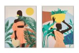 Set 2 tablouri canvas Exotic 2 x 45x60 cm