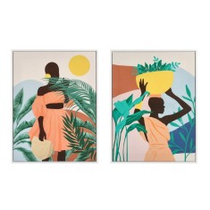 Set 2 tablouri canvas Exotic 2 x 45x60 cm