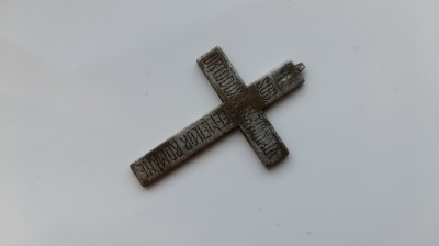 Cruce Soc.ortodoxa nationala a femeilor romane 1910 RARA foto