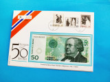 50 Kroner 1996 Norvegia-in plic de prezentare-RAR-Oferta!--