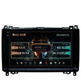 Cumpara ieftin Navigatie Mercedes Benz Sprinter, Viano, Vito, A B Class, Crafter, Android 13, X-Octacore 8GB RAM + 256GB ROM, 9.5 Inch - AD-BGX9008+AD-BGRKIT407