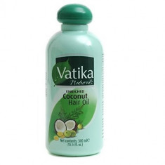 VATIKA Coconut Hair Oil (Ulei de Cocos pentru Par, Ulei de amla+Frunze de... foto