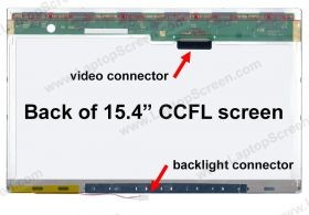 Display 15.4 &amp;quot; WXGA (1280x800) 30 pin CCFL N154I3-L03 REV.C2 foto