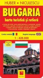 Bulgaria. Harta turistica si rutiera - Niculescu