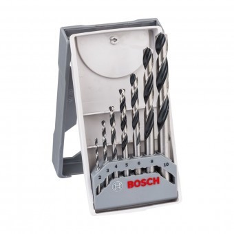 Bosch Miniset 7 burghie spirale HSS PointTeQ X-Line, D2-10mm - 3165140917650 foto