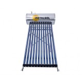 SISTEM PRESURIZAT PANOU SOLAR CU 12 TUBURI VIDATE SI BOILER 120L CU SUPORT + CONTROLER SOLAR TK7Y INSTASOL