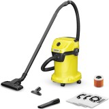 Aspirator umed-uscat Karcher WD 3 V-19/6/20 Home, 1.628-120.0, Aspirare umeda si uscata, rezervor de 19 L, furtun de 2 m, 1000 W, functie de suflare,