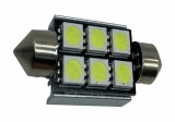 SJ-5050 6MD 39mm- LED auto 12 V canbus