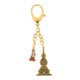 Cumpara ieftin Amuleta cu Stupa Kalachakra si Silaba Hum pe Lotus