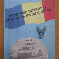 S. Constantinescu - Aviatori romani participanti la luptele din 1916-8 1941-5