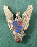 Insigna pilot militar dupa 1996 cu pini clasa 2