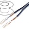 Cablu microfon albastru &icirc;nchis 2x2x0,22mm2 OFC