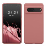 Husa Kwmobile pentru Google Pixel 7, Roz, Silicon, 59451.193, Carcasa