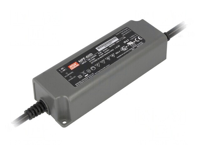 Alimentator LED 60W 12V 5A IP67