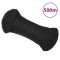 vidaXL Fr&acirc;nghie de lucru, negru, 6 mm, 500 m, polipropilenă