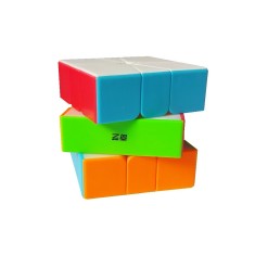 Cub Magic 3x3x3, QiYi QiFa Square-1, Stickerless, 462CUB
