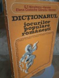 G.T. Niculescu Varone - Dictionarul jocurilor populare romanesti (1980)