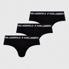 Karl Lagerfeld Slip (3-pack) bărbați, culoarea negru