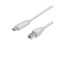 Cablu USB2.0 TYPE C - USB B tata 1m 3A gri LOGILINK CU0160 4052792053159