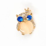 Brosa martisor bufnita aurie