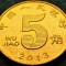Moneda 5 WU JIAO - CHINA, anul 2013 * cod 4618