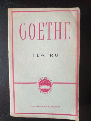 Goethe - Teatru foto