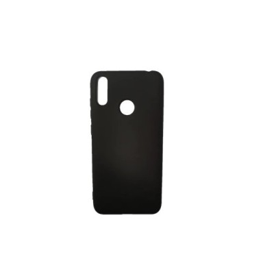 Husa silicon soft-touch compatibila cu Huawei P30 Lite Negru foto