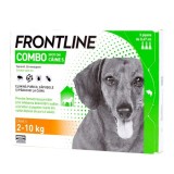 Frontline Combo C&acirc;ine S (2-10 kg) &ndash; 3 pipete spot-on