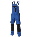 Pantaloni de protectie cu pieptar albastru Siggi Tago Marime 2XL
