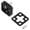 Conector cu valvă soclu 18mm tată PIN 4 mPm 3 PE