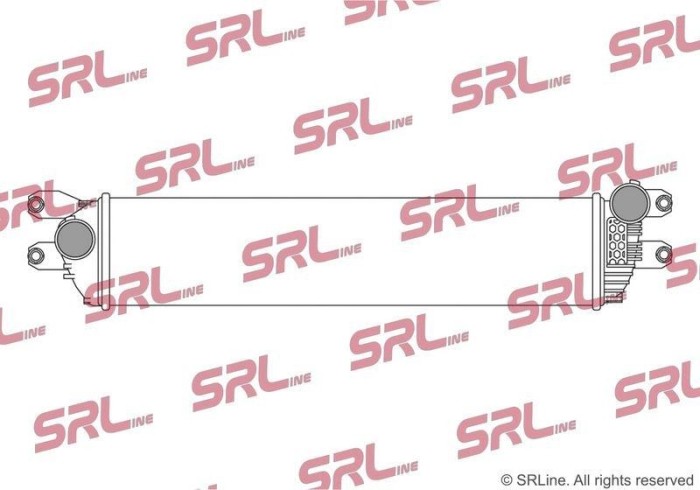 Intercooler Isuzu D-Max 19-, motor: 1.9 Ddi, 665x150x64, SRLine, Aluminiu/ Plastic brazat, 8978268200; 8983964181