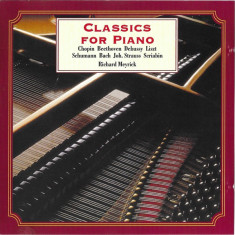 CD Richard Meyrick ‎– Classics For Piano , original, holograma, 1997