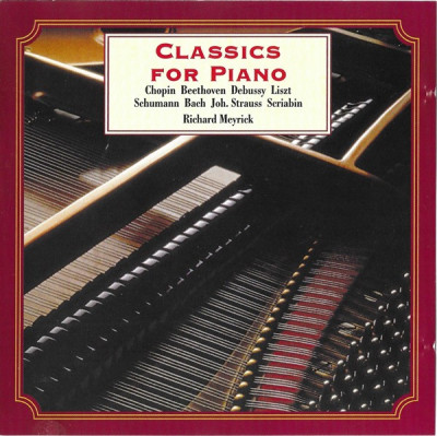 CD Richard Meyrick &amp;lrm;&amp;ndash; Classics For Piano , original, holograma, 1997 foto