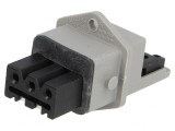 Conector dreptunghiular ST soclu mamă 3 pini cositorit IP54