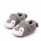 Botosei gri pentru bebelusi - Pinguin (Marime Disponibila: 3-6 luni (Marimea 18