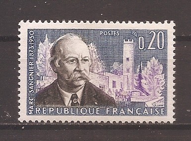 Franta 1960 - A 10-a aniversare a morții lui Marc Sangnier, MNH