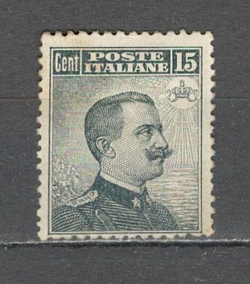 Italia.1911 Regele Victor Emanuel III SI.750 foto