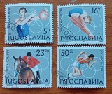 YUGOSLAVIA- "OLIMPIADA -LOS-ANGELES -1984"-4V.-stamp.-MNH-Vezi-Scan