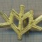 Y 1765 INSIGNA - MILITARA -SEMN DE ARMA -VANATORI DE MUNTE -PENTRU COLECTIONARI