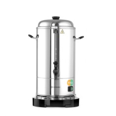 Percolator / cafetiera profesionala, 6lt, Hendi, cu pereti dubli din inox, 1500W, diam. 241x (H)480 mm, robinet anti-picurare, temperatura ajustabila foto